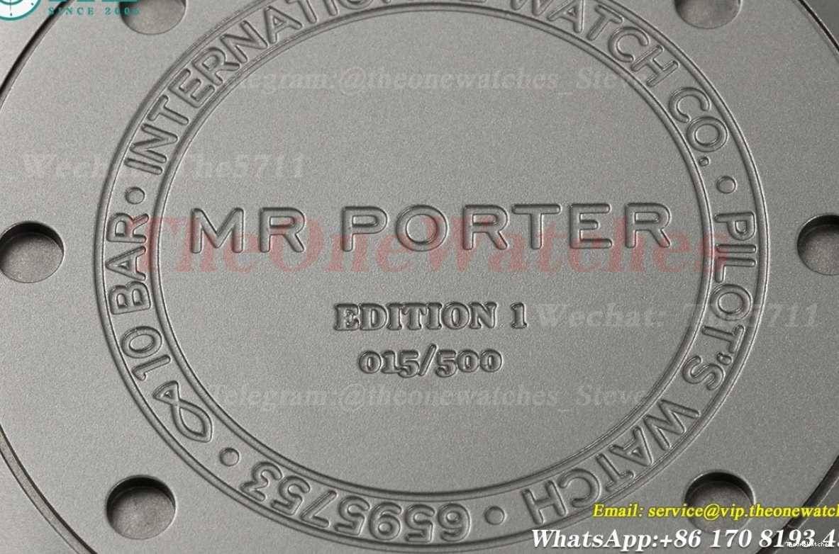 Dial LE Big Black Pilot Spitfire 8N24 'Mr Bronze Porter' M+ 43mm 0405